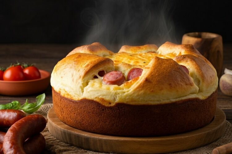 Cachorro-Quente de Forno com Massa Fofinha