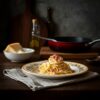 Massa Carbonara Tradicional Italiana em Minutos
