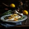 Peixe Assado com Limão e Ervas no Forno