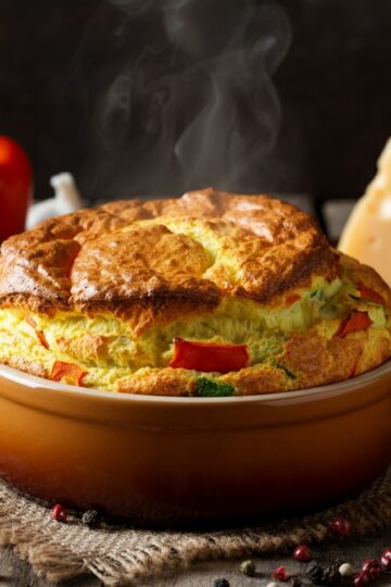 Suflê de Legumes Fácil e Delicioso